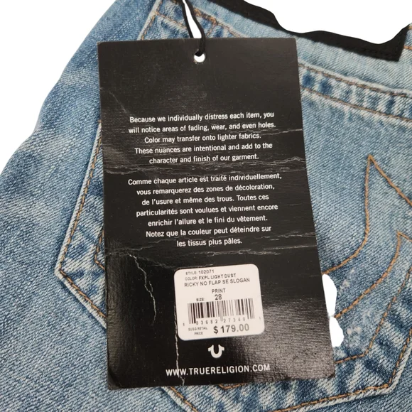 $179 True Religion Ricky 